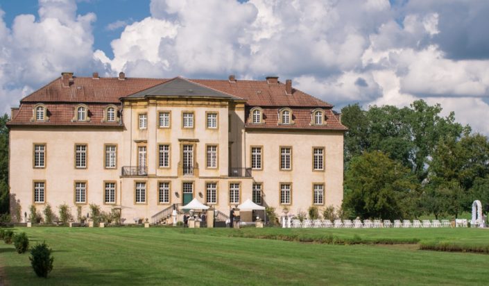 Aufbau für freie Trauung Hochzeit Möhler