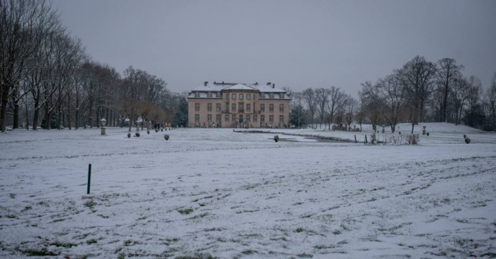 Schloss Möhler im Winterkleid