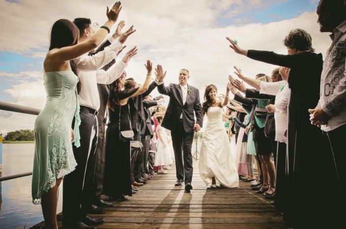 heiraten auf dem Hauboot