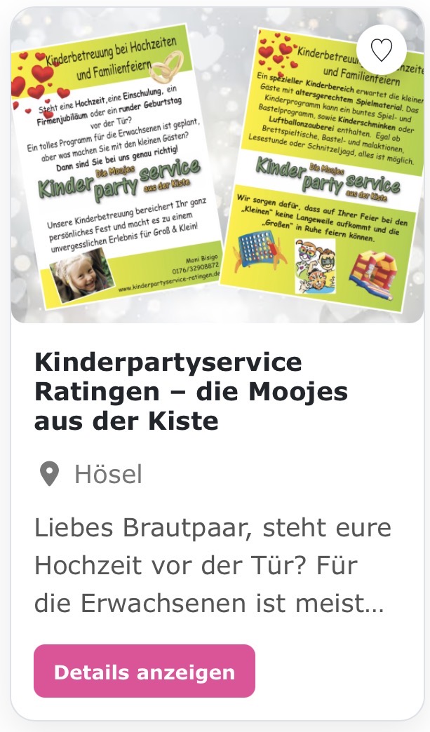 Hochzeits Kinderspiele | Kinderpartyservice „Die Moojes“ Für die Erwachsenen ist meist ein tolles Programm geplant – doch was passiert in dieser Zeit mit den kleinen Gästen? Habt ihr euch schon einmal gefragt, wie man Kinder vom Kleinkind bis zum Teenager während einer Hochzeitsfeier sinnvoll beschäftigen kann?