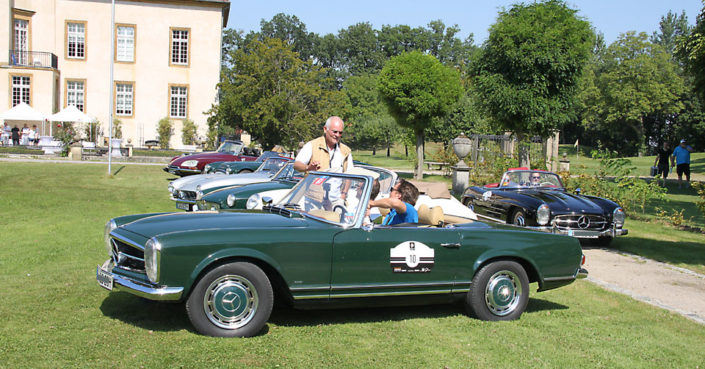 Oldtimer Event auf Schloss Möhler